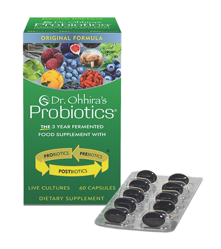 Dr. Ohhira's Probiotics Original Formula box and capsules