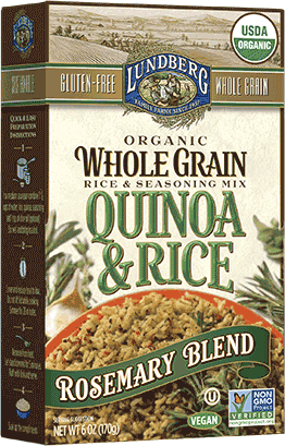 Lundberg Quinoa Rice Rosemary Blend