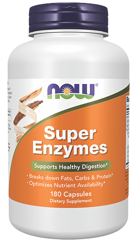 Product shot of Now Super Enzymes