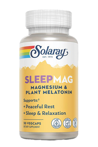 Product shot of Solaray SleepMag