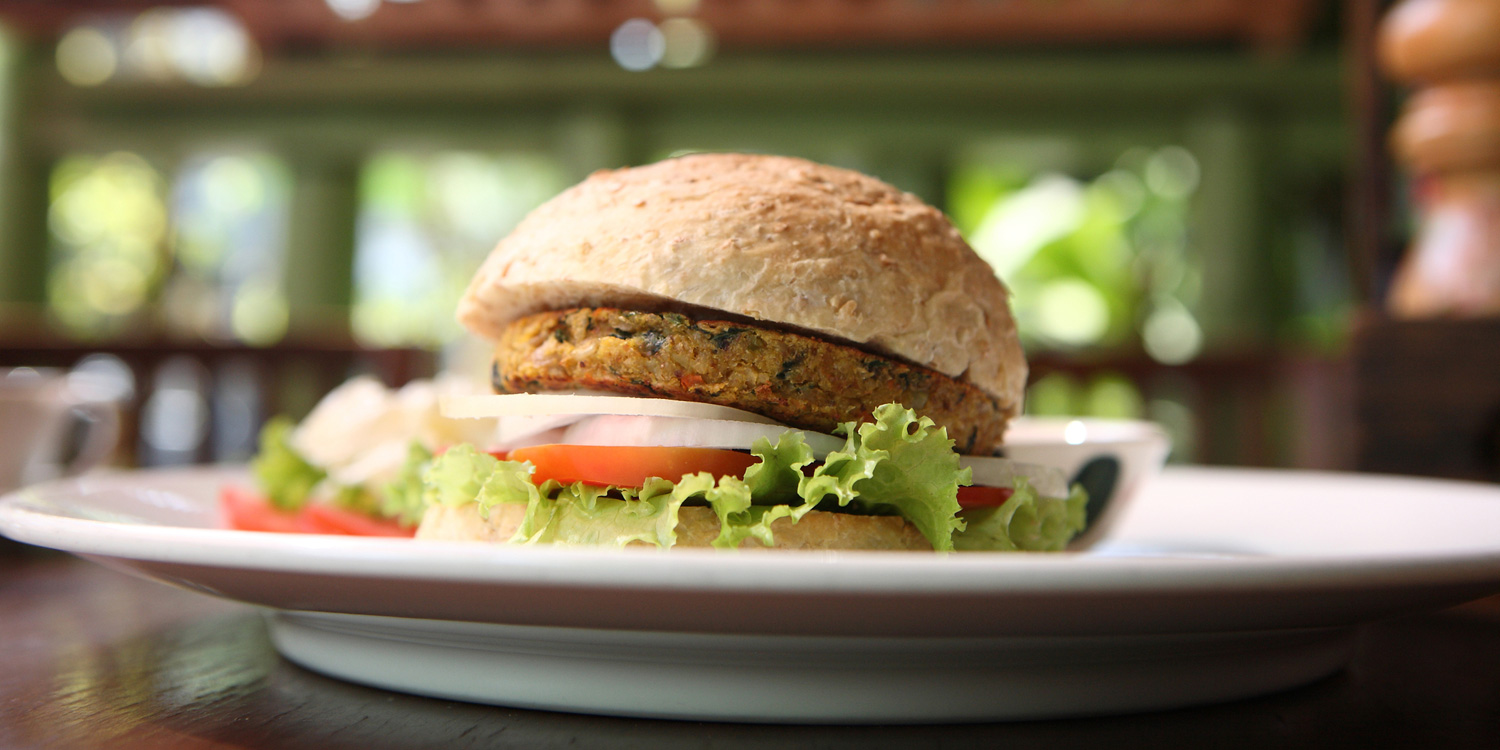 Baked Broccoli Burger