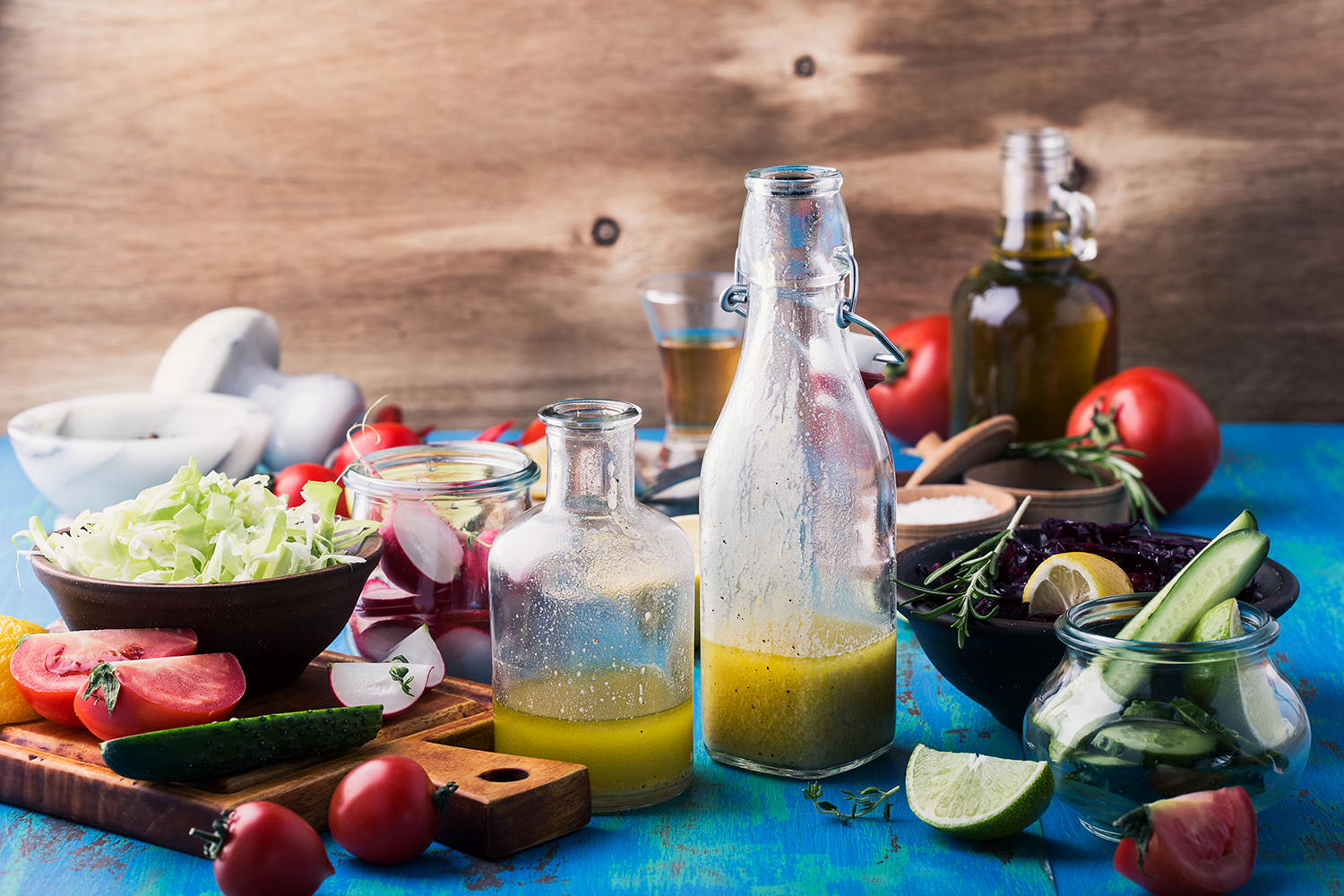ingredients for vinaigrette