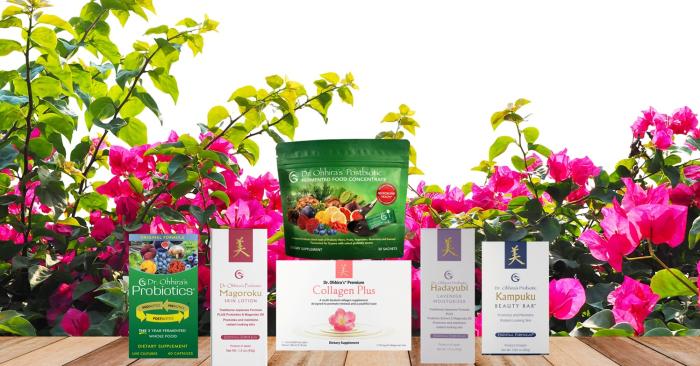 supplements and skin care products