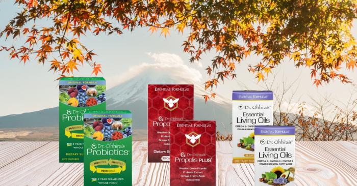 assortment of all-natural products