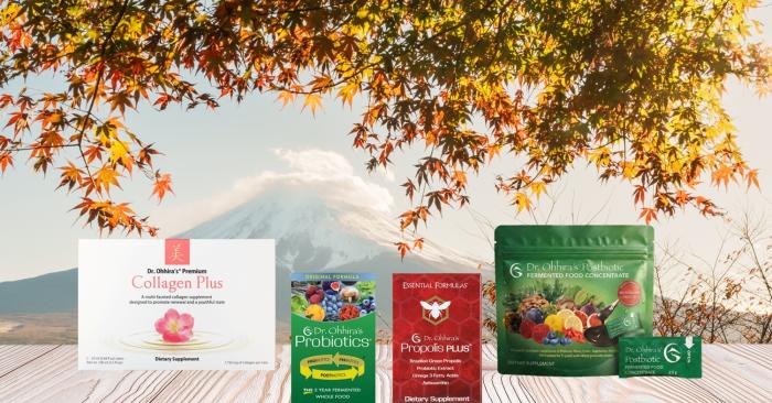 assortment of all-natural products