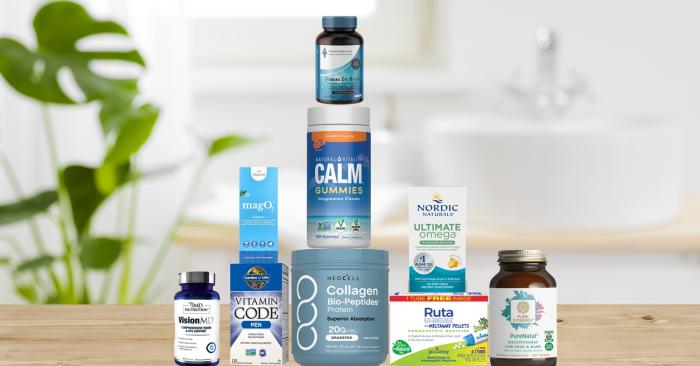 assortment of all-natural products