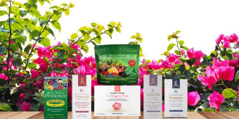 supplements and skin care products