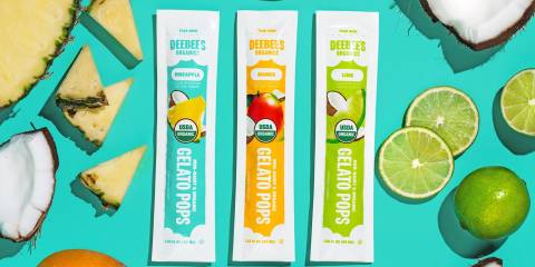 a selection of gelato pops