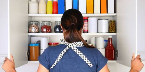 Woman in Pantry
