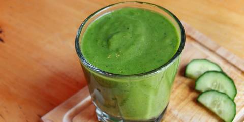 A green smoothie