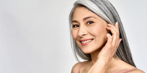 Older woman with beautiful skin