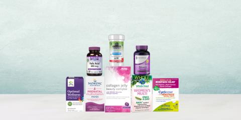 assortment of all-natural products