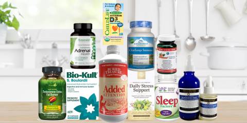 a wide variety of all-natural supplements