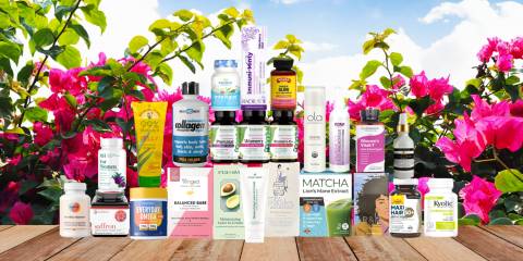 a massive collection of all-natural products for women