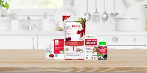 a collection of all-natural supplements for heart and circulatory support