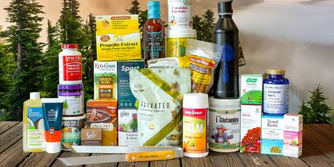 A vast array of quality supplements, healthy snacks and body care products.