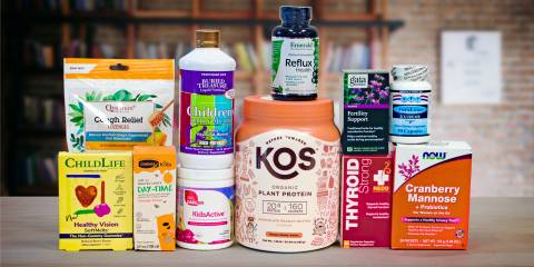 a wide variety of natural supplements for children and moms