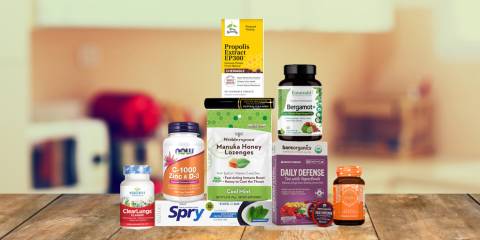a selection of all-natural products to protect your body