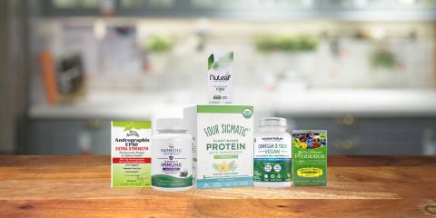 a collection of all-natural supplements