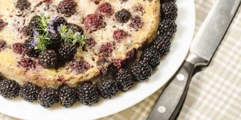 Blackberry Clafoutis