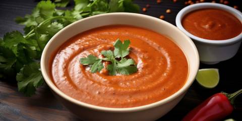 a bowl of spicy chipotle sauce