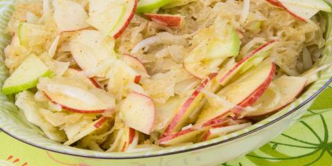 Apple Sauerkraut Salad