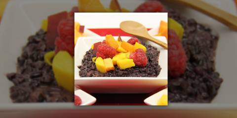 Thai Coconut Black Rice Pudding