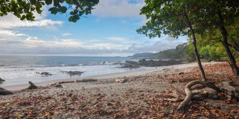 a beautiful beach on Nicoya Peninsula in Costa Rica