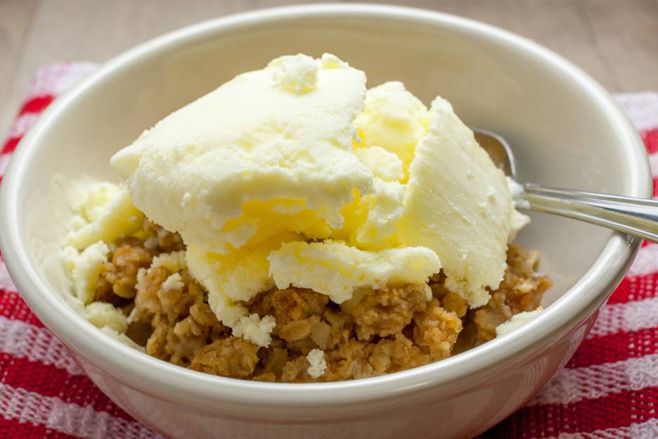 Peach and Nectarine Crisp Taste For Life