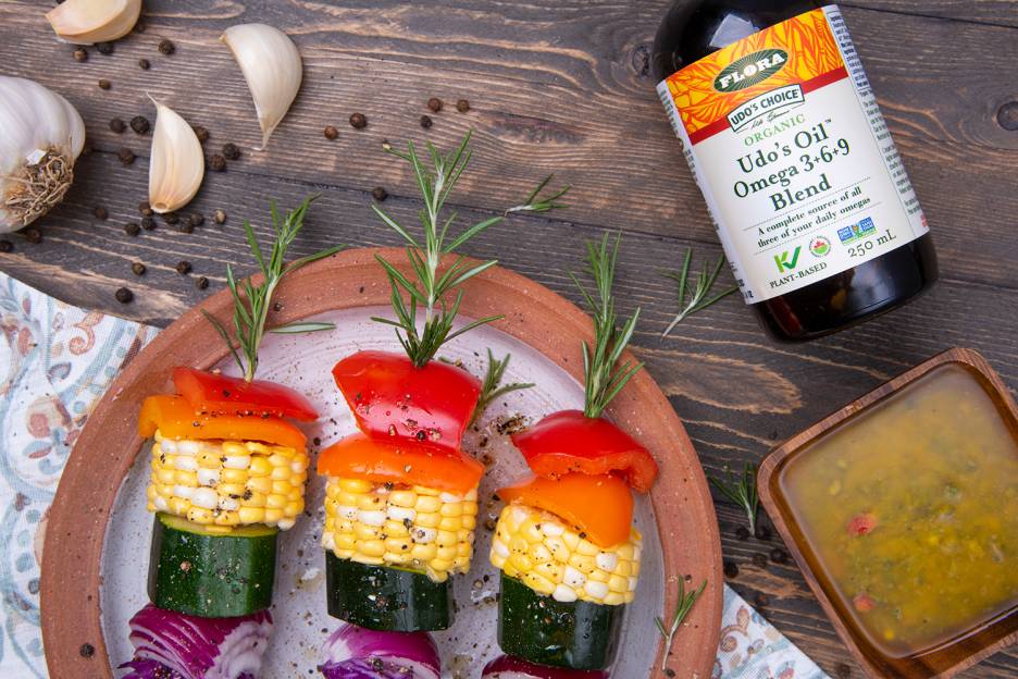 Rosemary Skewers with Sweet & Citrusy Italian Dressing Taste For Life