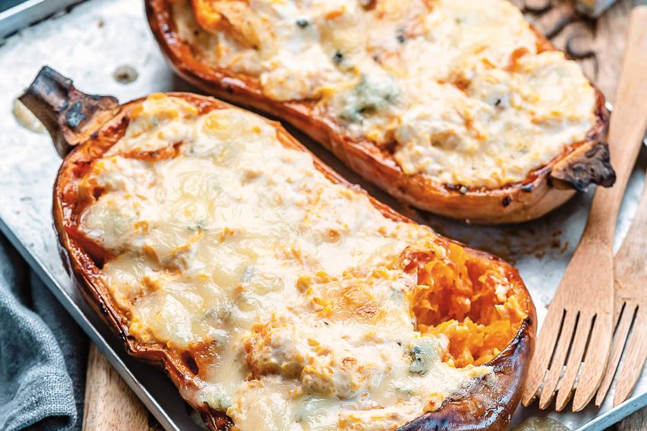 TwiceBaked Butternut Squash with Taste For Life
