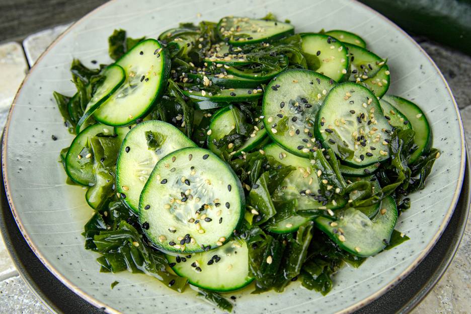 Cucumber Wakame Salad Taste For Life