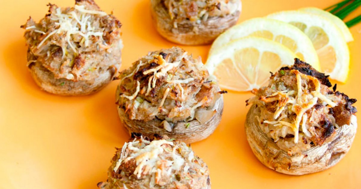 Bread & Sauerkraut Stuffed Mushrooms Taste For Life