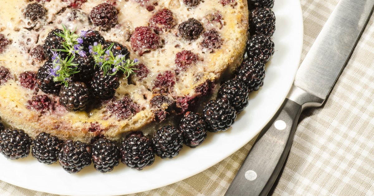 Blackberry Clafoutis Taste For Life