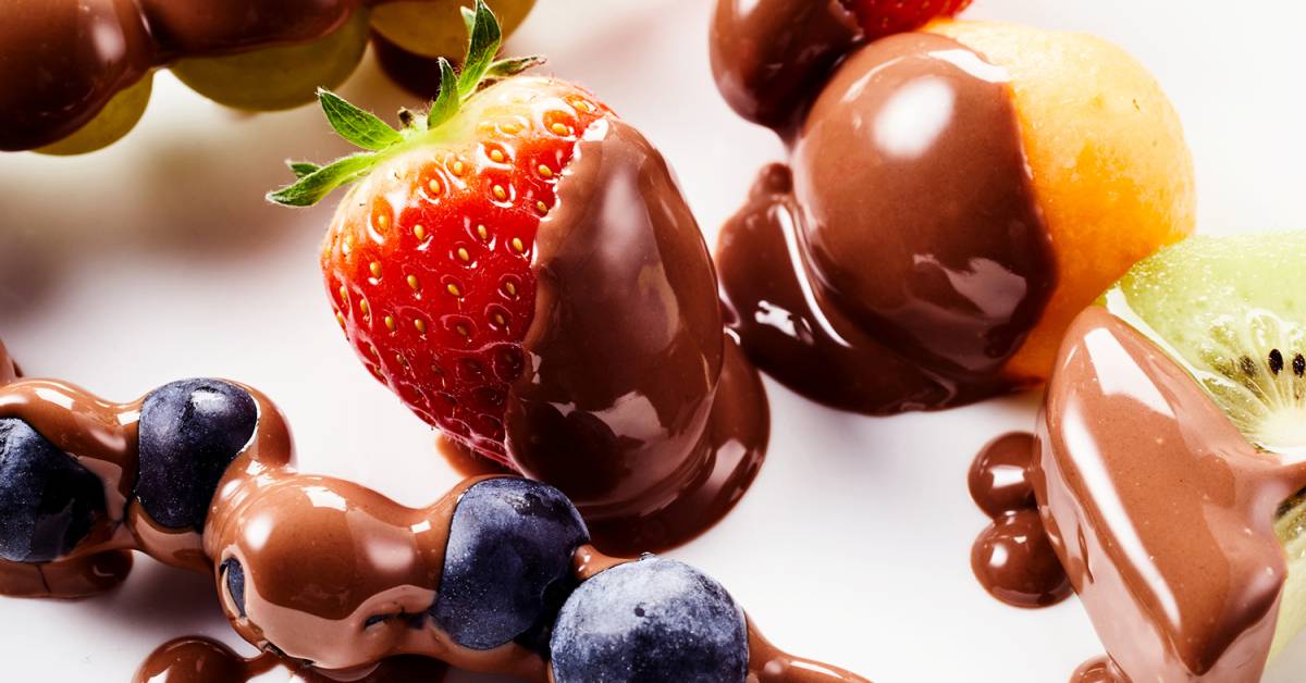 ChocolateHoneyAlmond Fondue Taste For Life