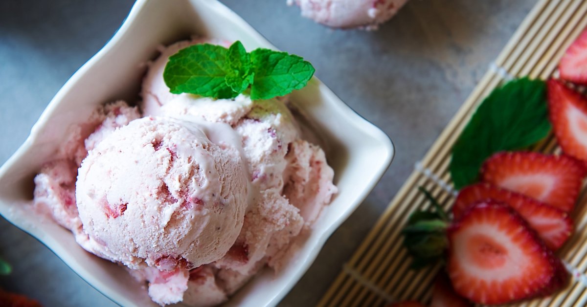 DairyFree Strawberry Ice Cream Taste For Life