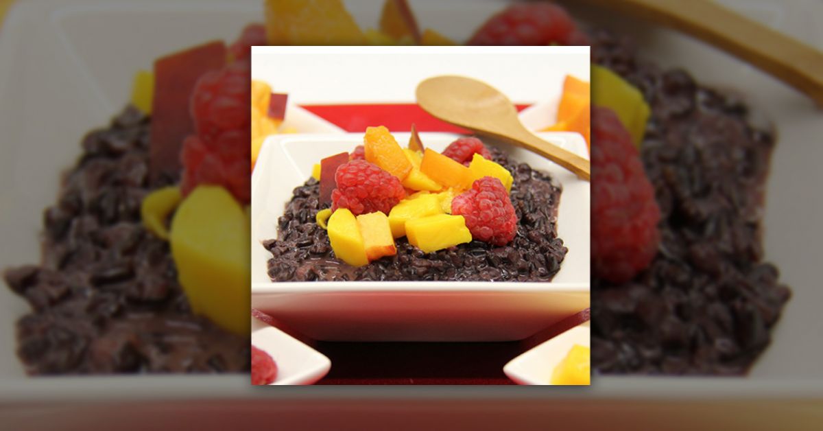 Thai Coconut Black Rice Pudding Taste For Life