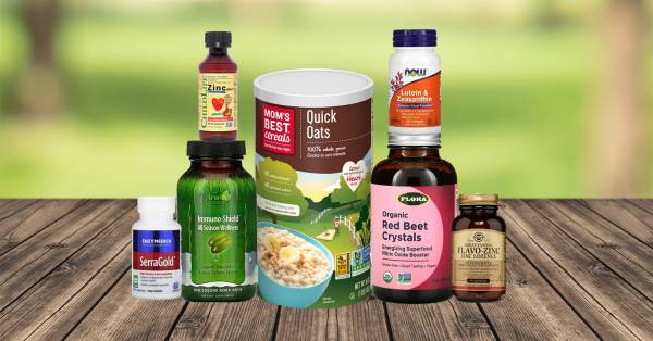 oatmeal and a wide variety of all-natural supplements