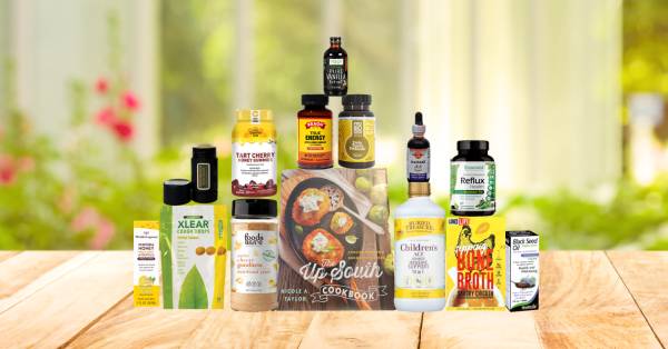 a wide variety of all-natural supplements and foods