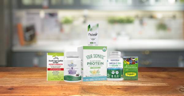 a collection of all-natural supplements