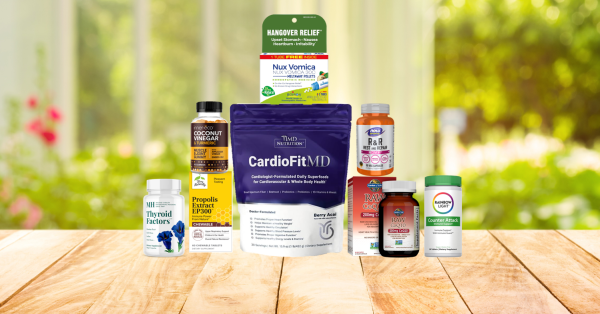 assortment of supplements