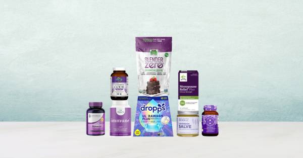 a collection of all-natural supplements, foods, and home goods