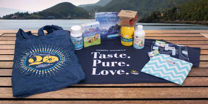 Giveaway Wednesday from Taste for Life and Nordic Naturals!