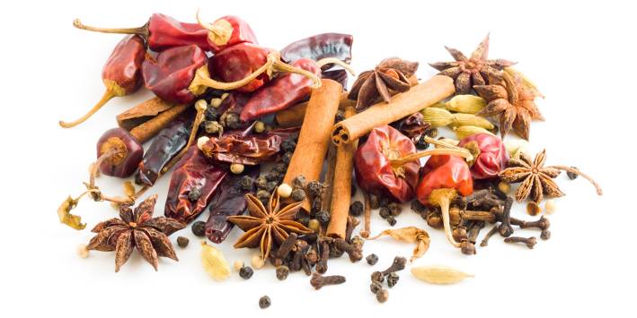 A collection of spices