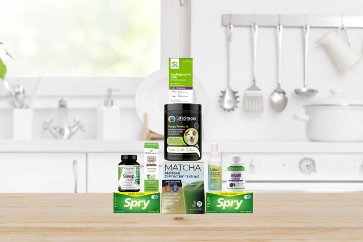 a wide variety of all-natural supplements, body care products, and superfood