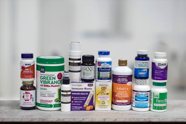 a wide variety of all-natural supplements