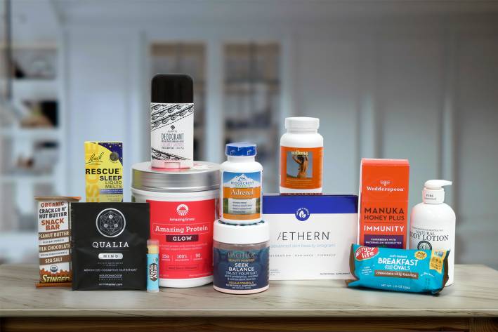 A selection of all-natural supplements to support your mind and body