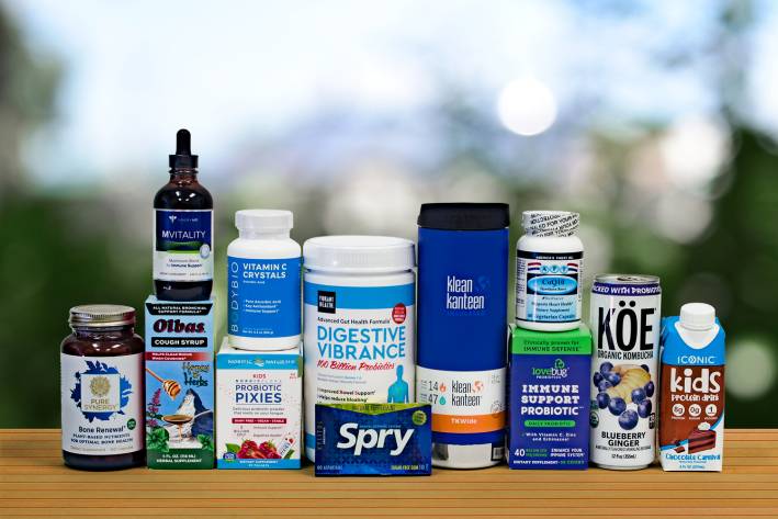 a wide variety of supplements, plus a toxin-free canteen