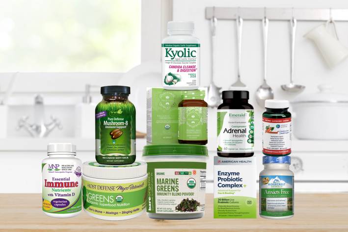 a wide variety of all-natural supplements and superfoods