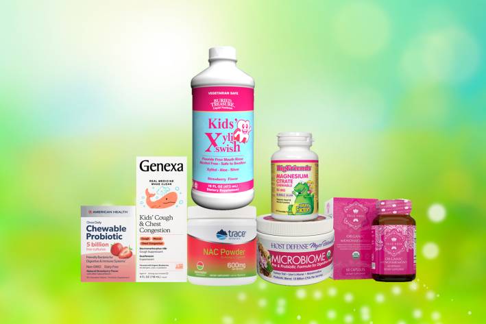 all-natural supplements and body care products for kids and mom